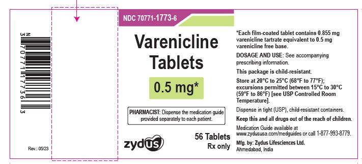 Pill image for Varenicline Tablets
