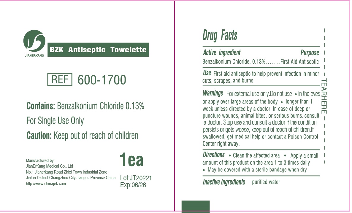 Pill image for Bzk Antiseptic Towelette Non-sterile