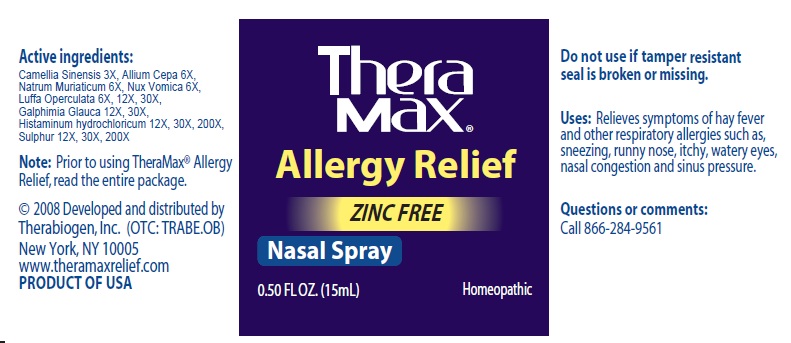 Pill image for Theramax Allergy Relief Zinc Free Nasal Spray