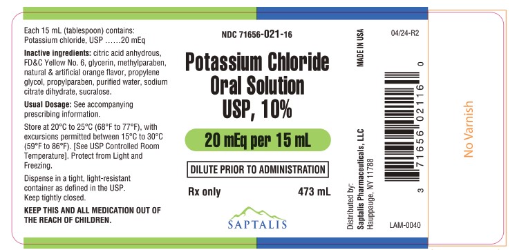 Pill image for These Highlights Do Not Include All The Information Needed To Use Potassium Chloride Oral Solution Safely And Effectively. See Full Prescribing Information For Potassium Chloride Oral Solution.
