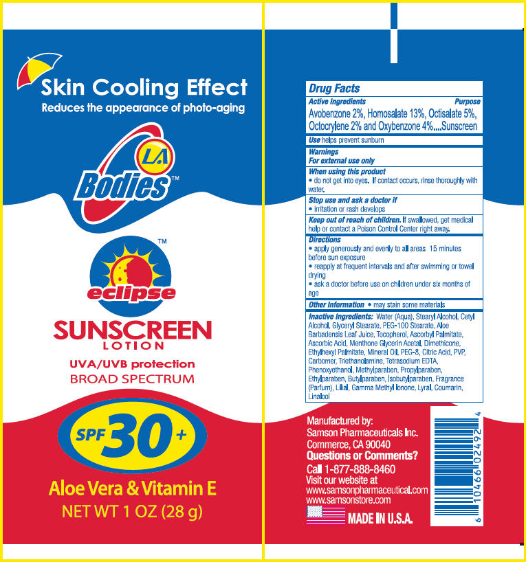 Pill image for La Bodies™ Eclipse Sunscreen Lotion Spf 30