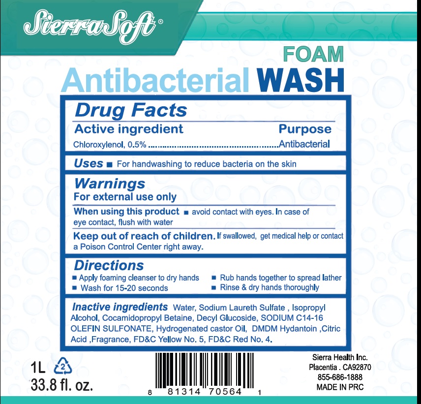 Pill image for Cwgc (as Pld) - Sierra Soft Antibacterial Wash Foam (70415-001)