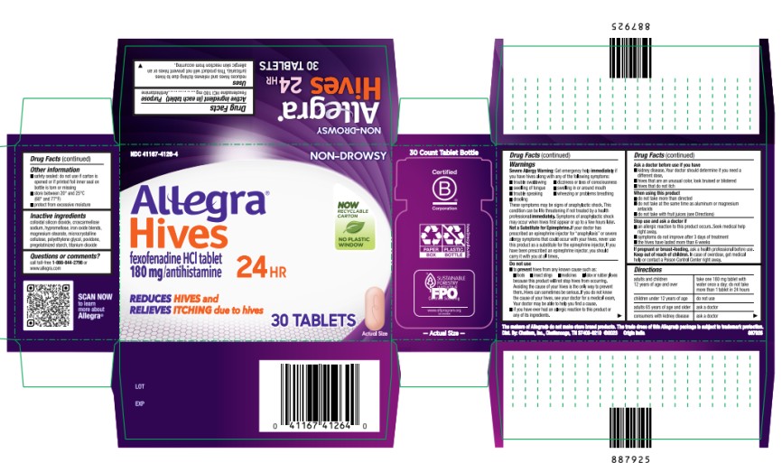 Pill image for Allegra Hives 24hr