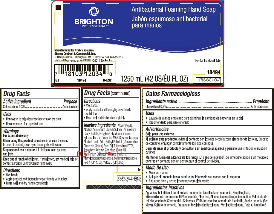 Pill image for Brighton Professional™ Antibacterial Foaming Hand Soap