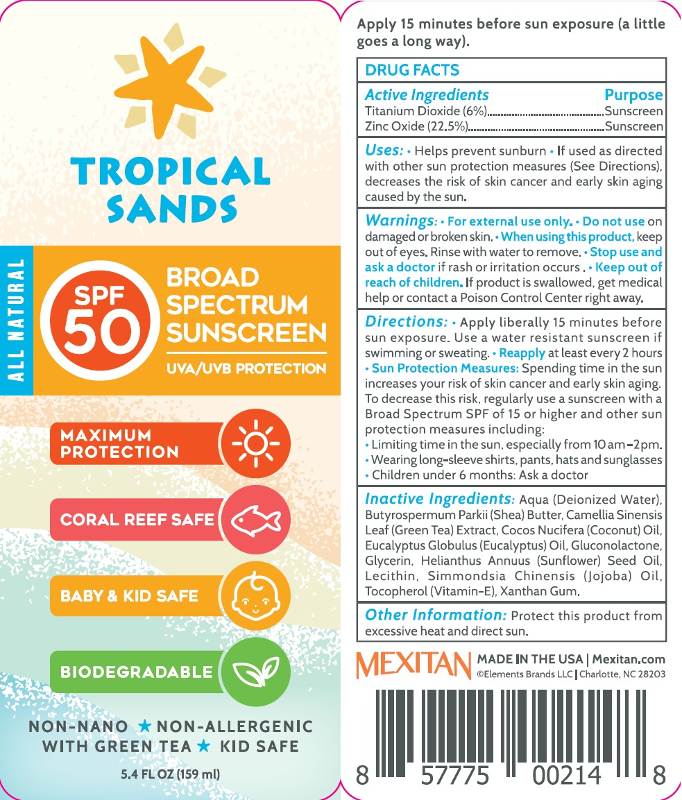 Pill image for Tropical Sands, Spf-50 Broad Spectrum Sunscreen