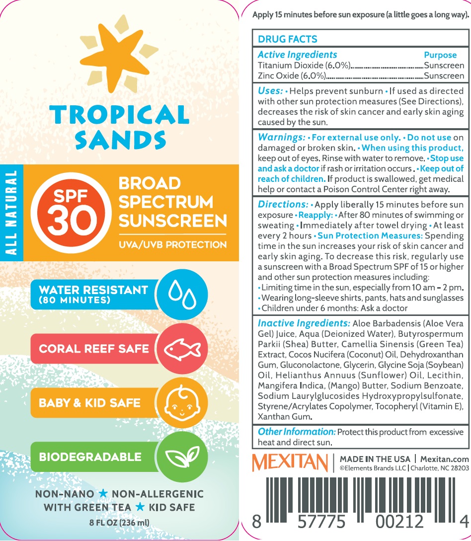 Pill image for tropical sands spf-30 broad spectrum sunscreen