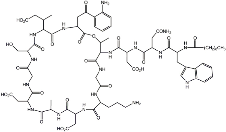Pill image for These Highlights Do Not Include All The Information Needed To Use Daptomycin For Injection Safely And Effectively. See Full Prescribing Information For Daptomycin For Injection.