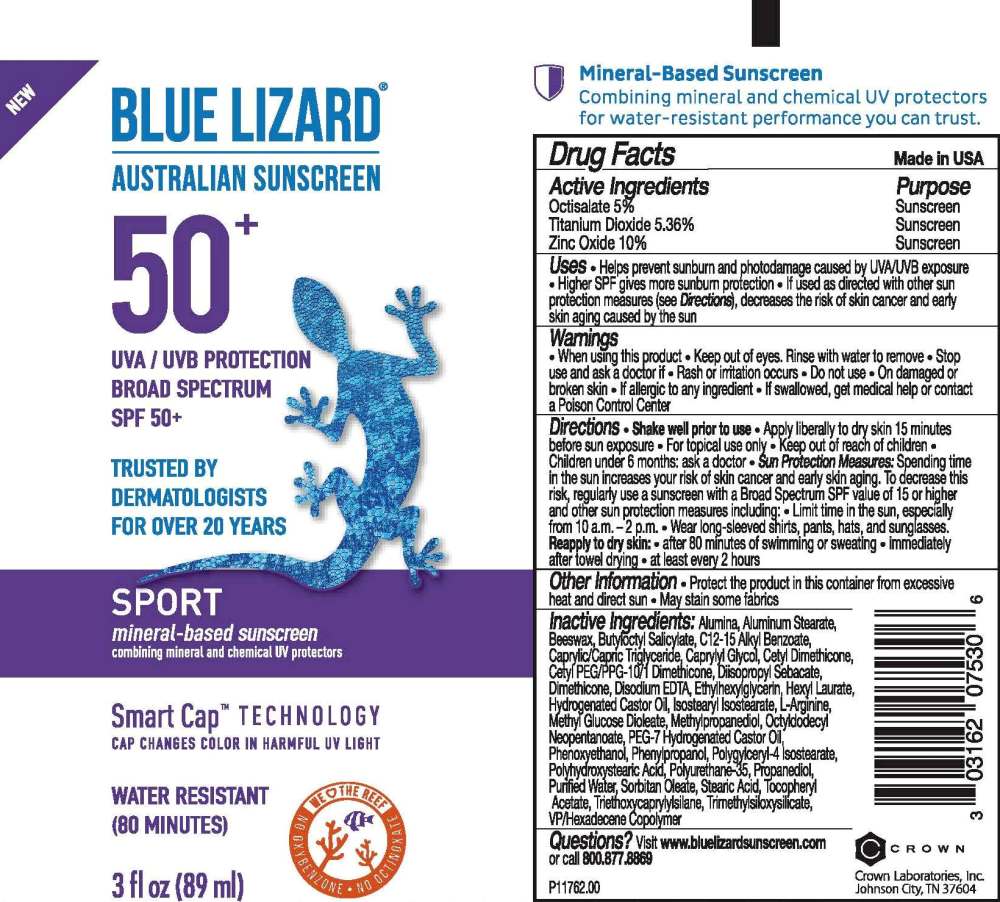 Pill image for Blue Lizard Sport Spf 50 Sunscreen