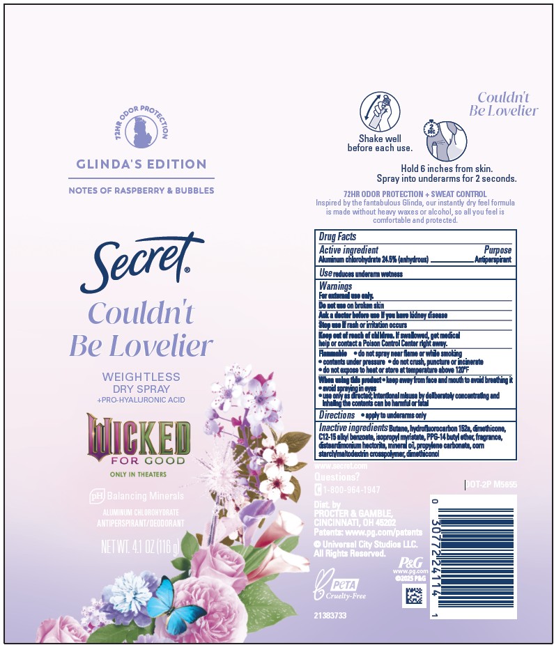 Pill image for Secret Couldn't Be Lovelier Weightless Dry Wicked For Good