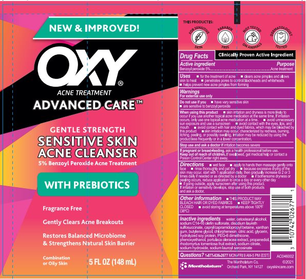 Pill image for Drug Facts - Advanced Care Sensitive Skin Acne Cleanser