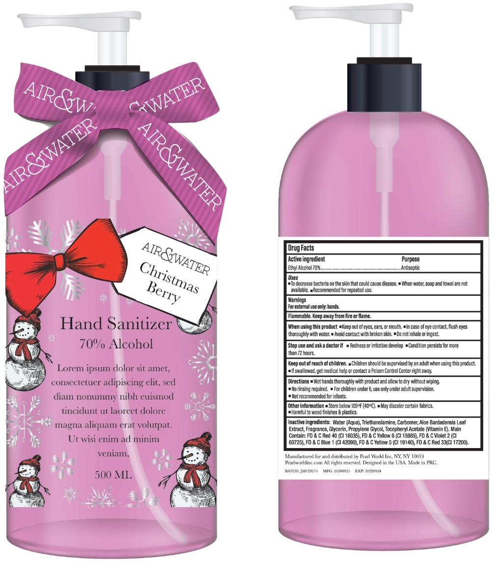 Pill image for Air&water Christmas Berry Hand Sanitizer
