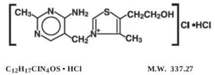 Pill image for Thiamine Hydrochloride Injection, Usp