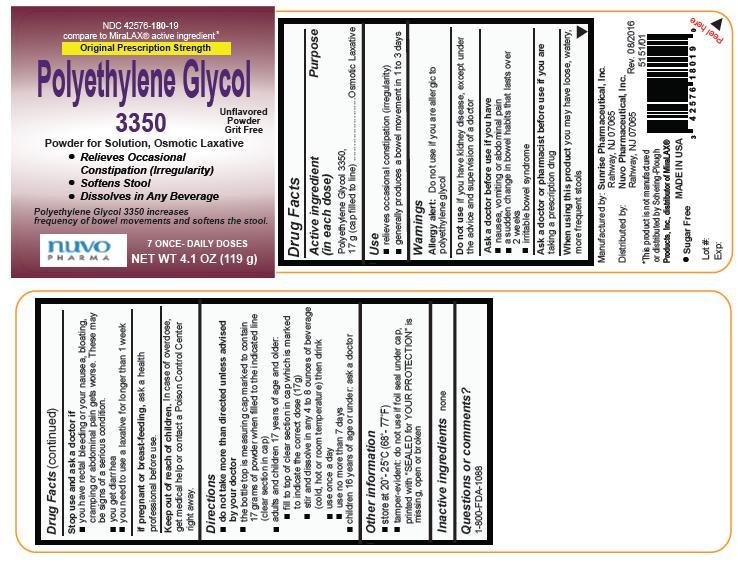 Pill image for Polyethylene Glycol 3350 Powder, For Solution