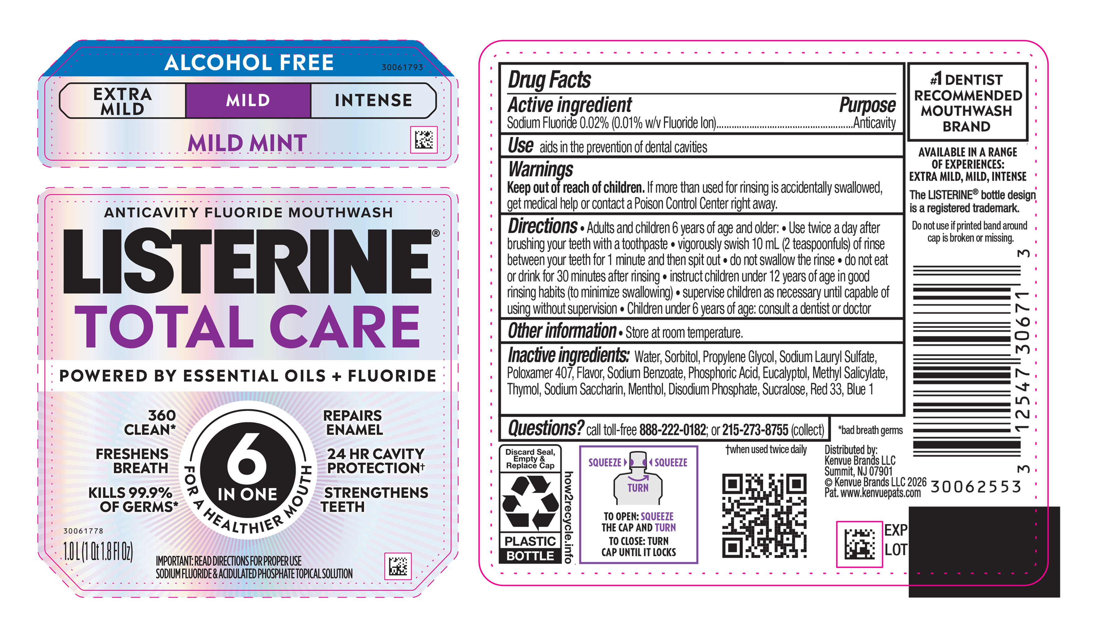 Pill image for Listerine Total Care Mild Alcohol Free Anticavity Fluoride Mouthwash