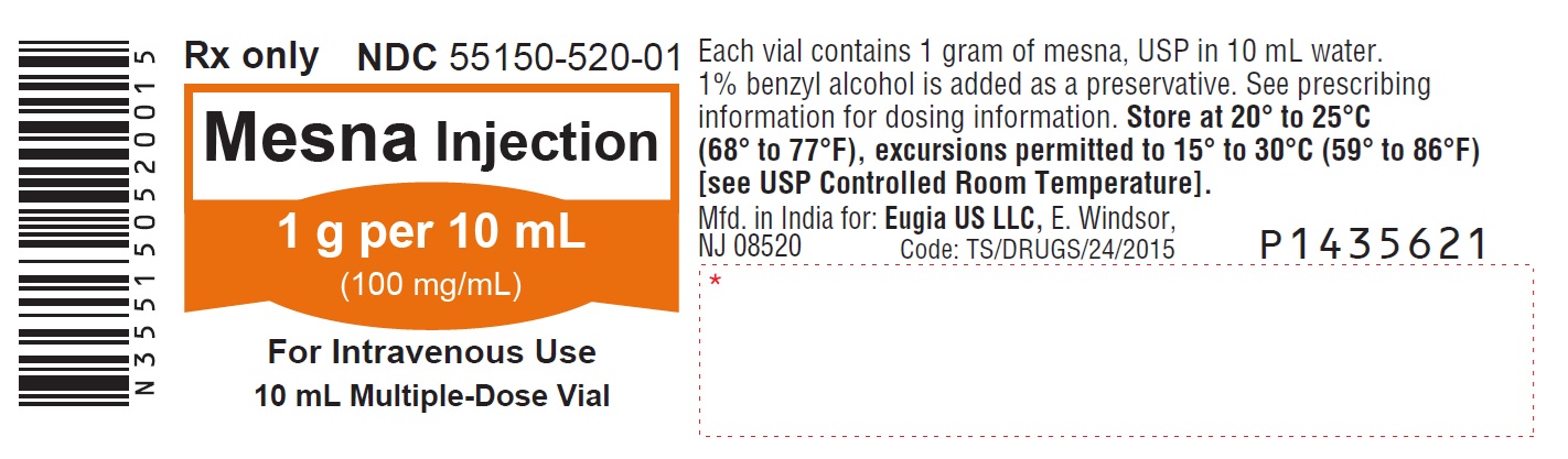 Pill image for These Highlights Do Not Include All The Information Needed To Use Mesna Injection Safely And Effectively. See Full Prescribing Information For Mesna Injection.