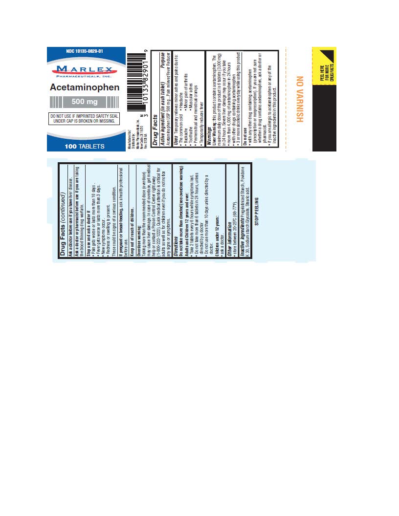 Pill image for Acetaminophen 500mg