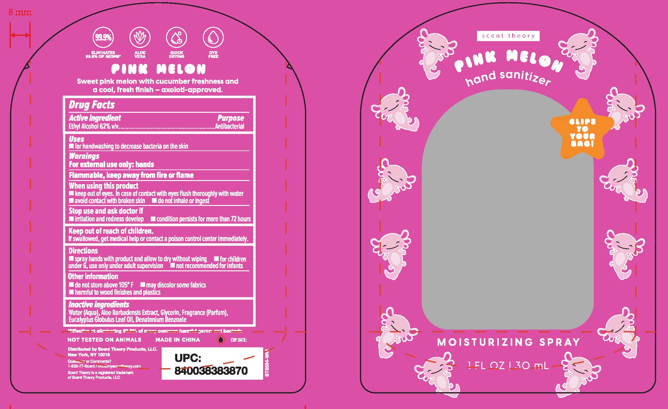 Pill image for hand sanitizer pink melon (76891-166-02)