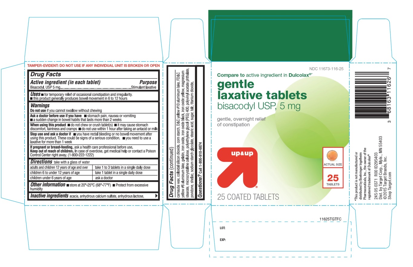Pill image for Up And Up Gentle Laxative Tablets