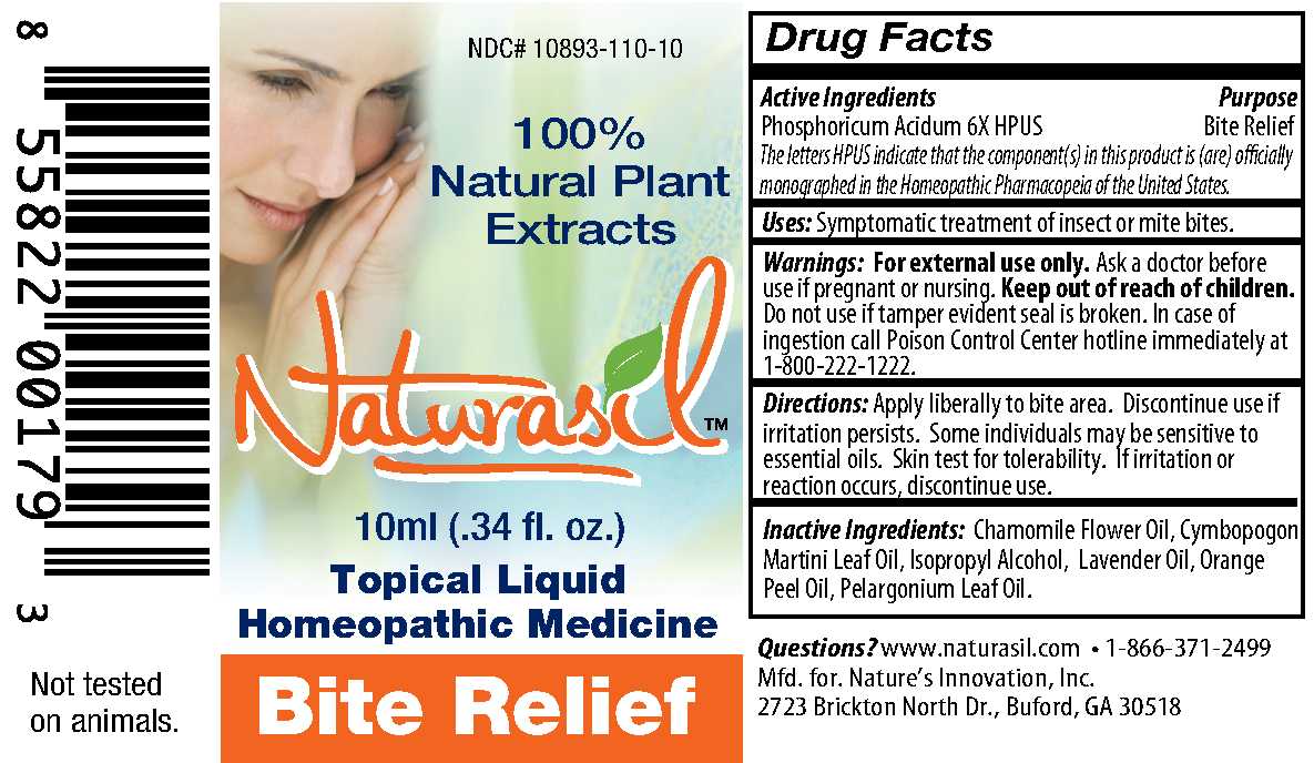 Pill image for Bite Relief 10 Ml Label