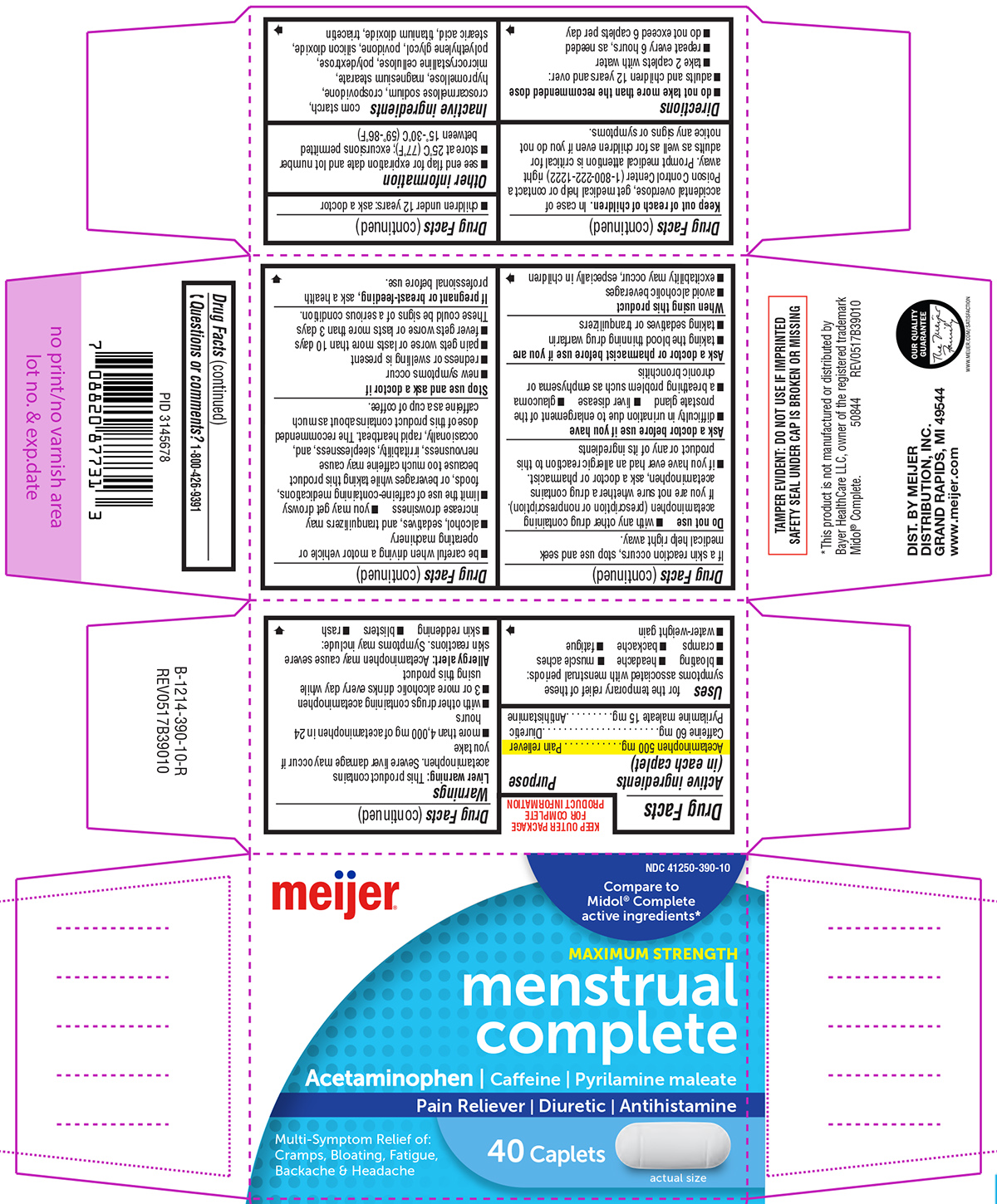 Pill image for Meijer 44-390 Delisted