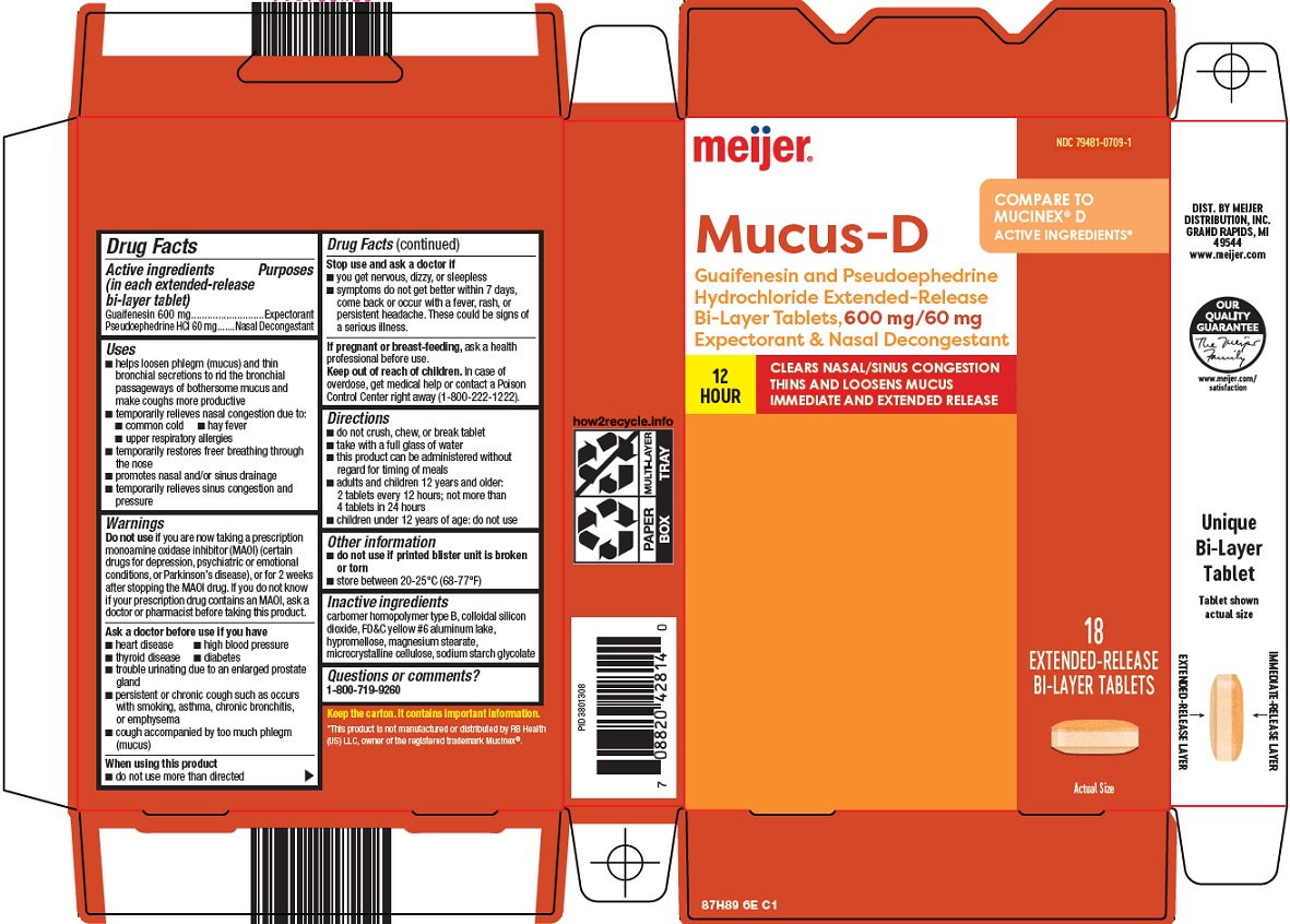 Pill image for Meijer Distribution, Inc. Mucus-d Drug Facts