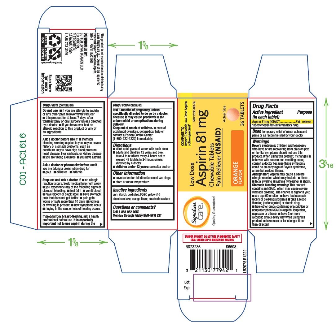 Pill image for 288 -aspirin Low Dose Chewable Tablet