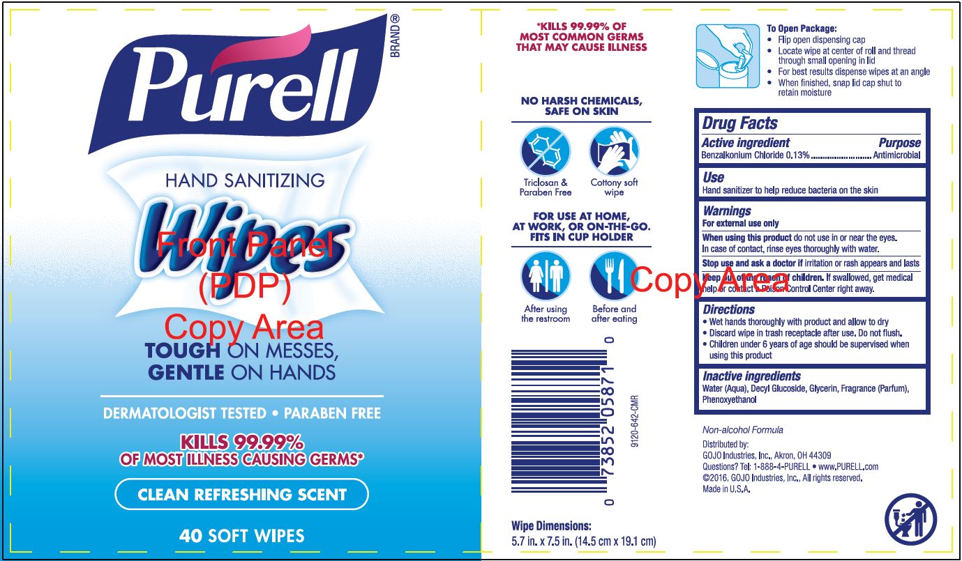 Pill image for Purell Hand Sanitizing Wipes Clean Refreshing Scent