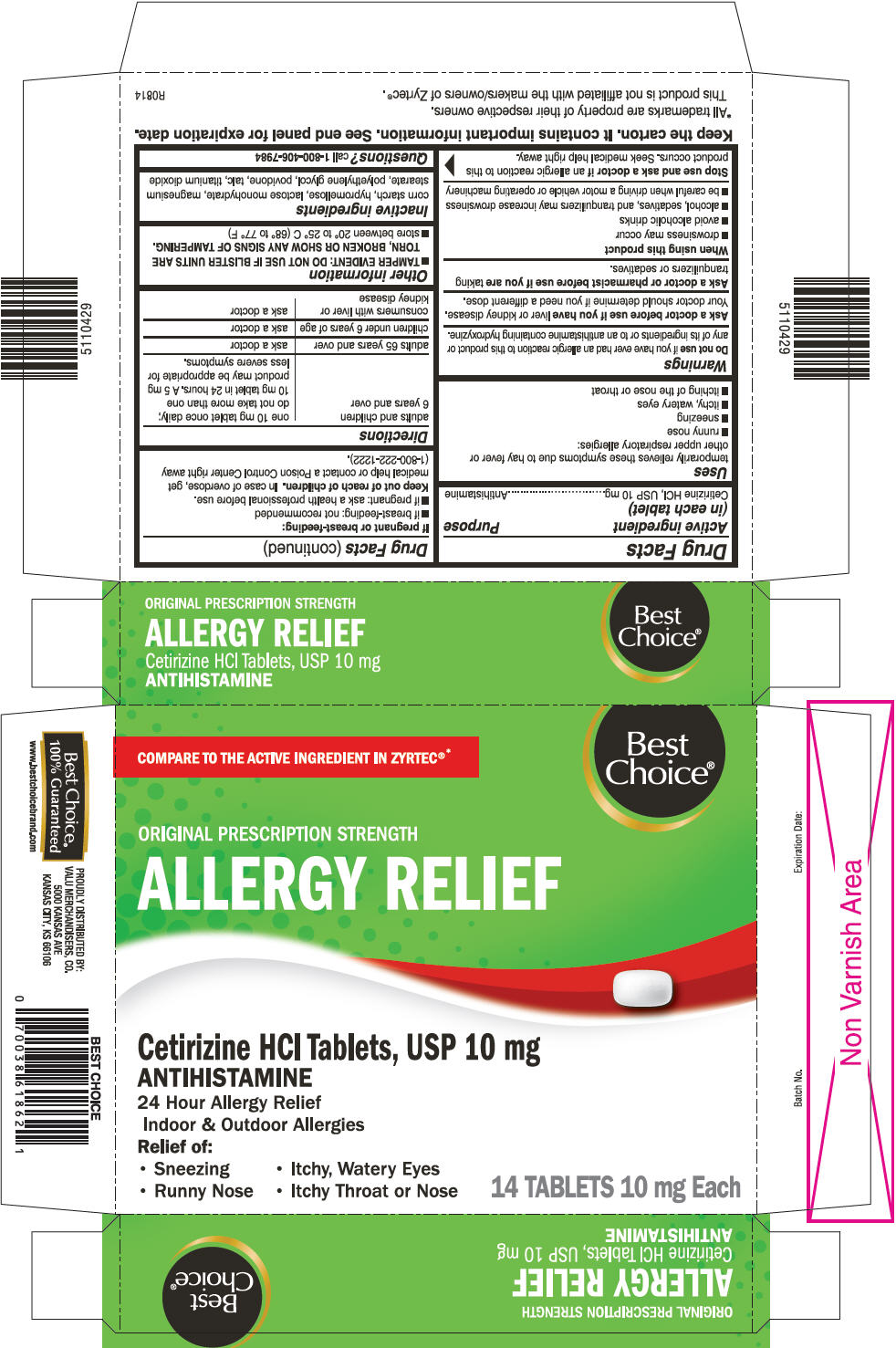 Pill image for Cetirizine Hydrochloride