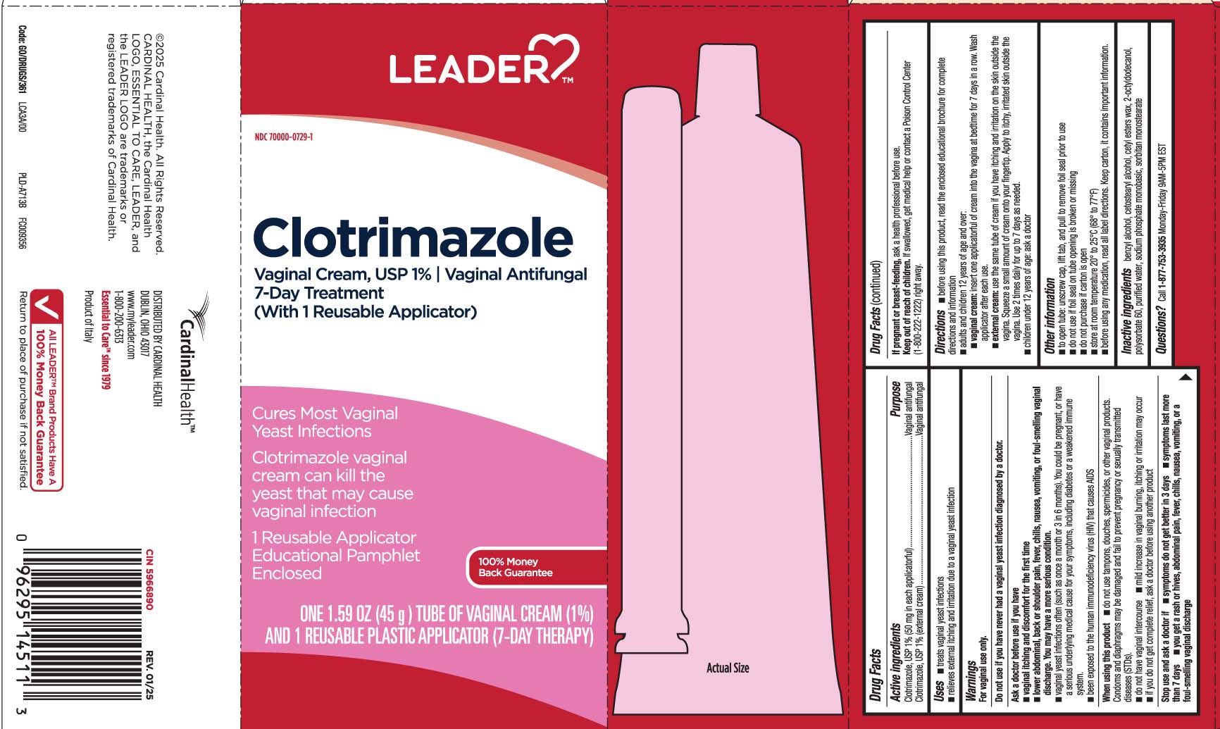 Pill image for Clotrimazole Vaginal Cream, Usp