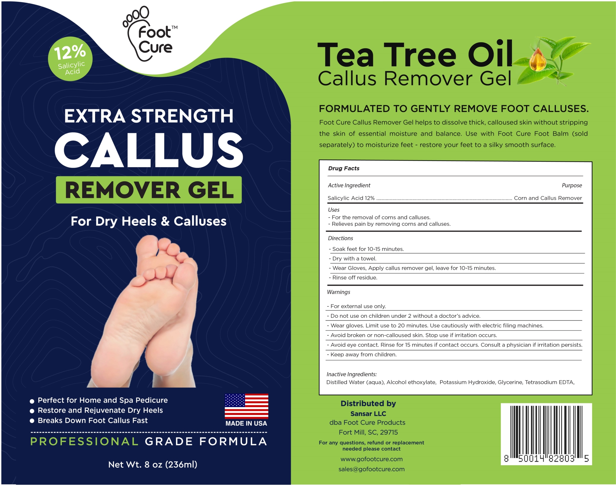 Pill image for Tea Tree Oil Callus Remover Gel