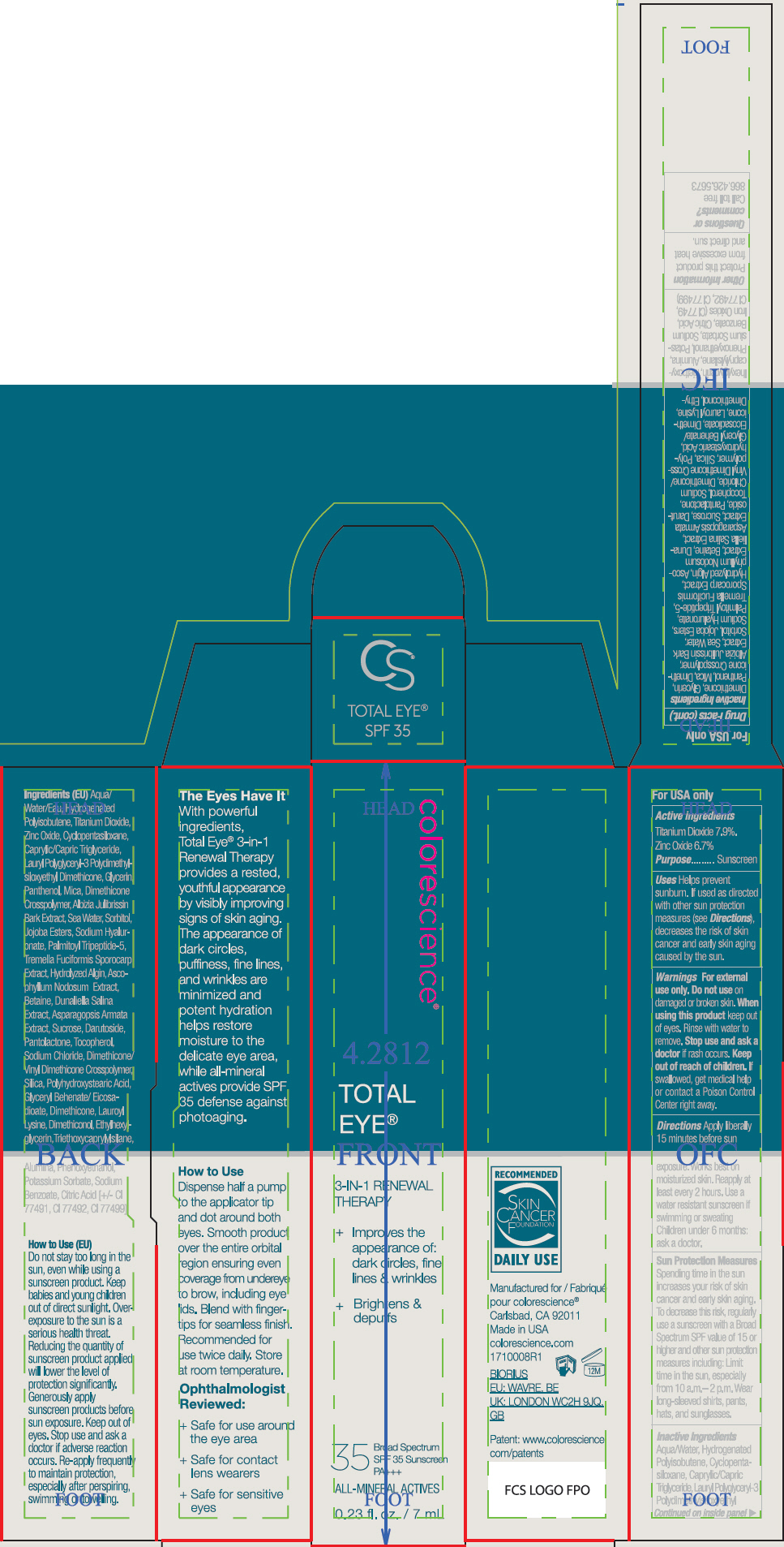 Pill image for Total Eye™ 3-in-1 Renewal Therapy Spf 35