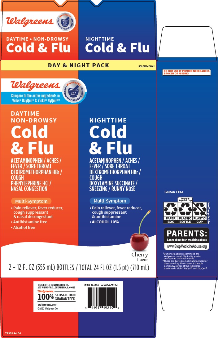 Pill image for Walgreen Co. Cold & Flu Drug Facts