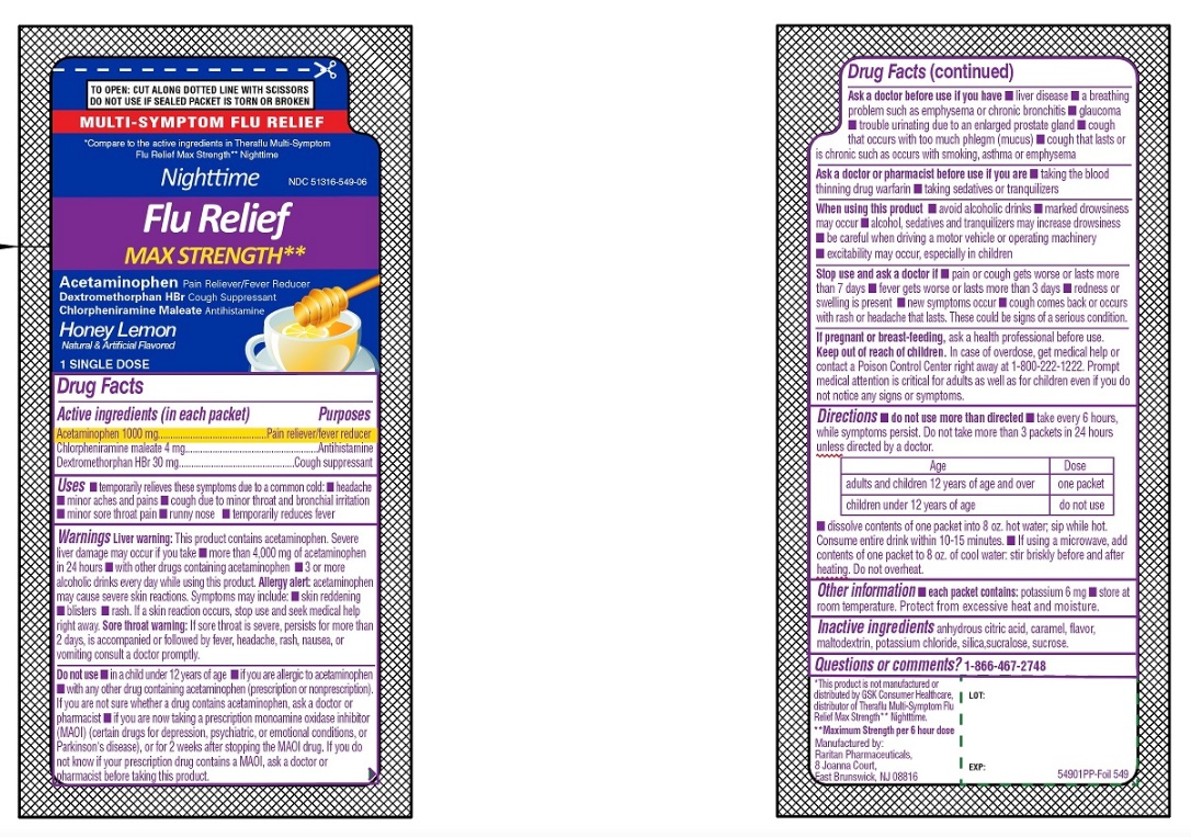 Pill image for Theraflu Nighttime Flu Relief Max Strength Drug Facts