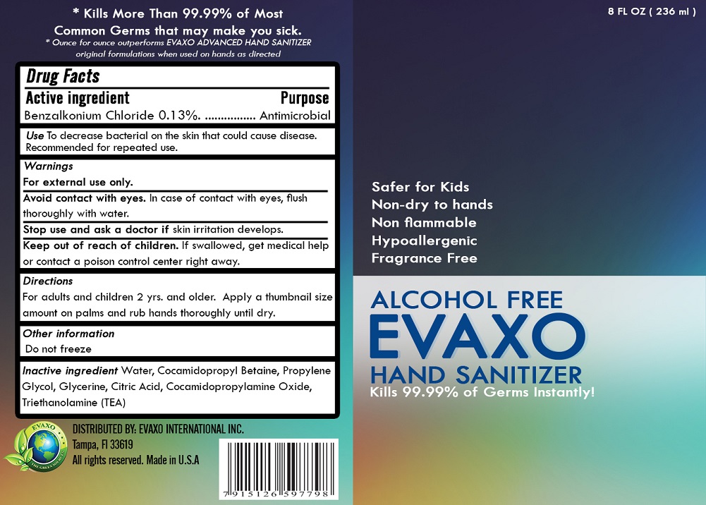 Pill image for Alcohol Free Evaxo Hand Sanitizer