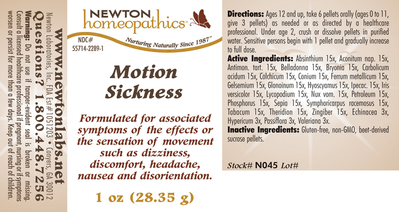 Pill image for Motion Sickness