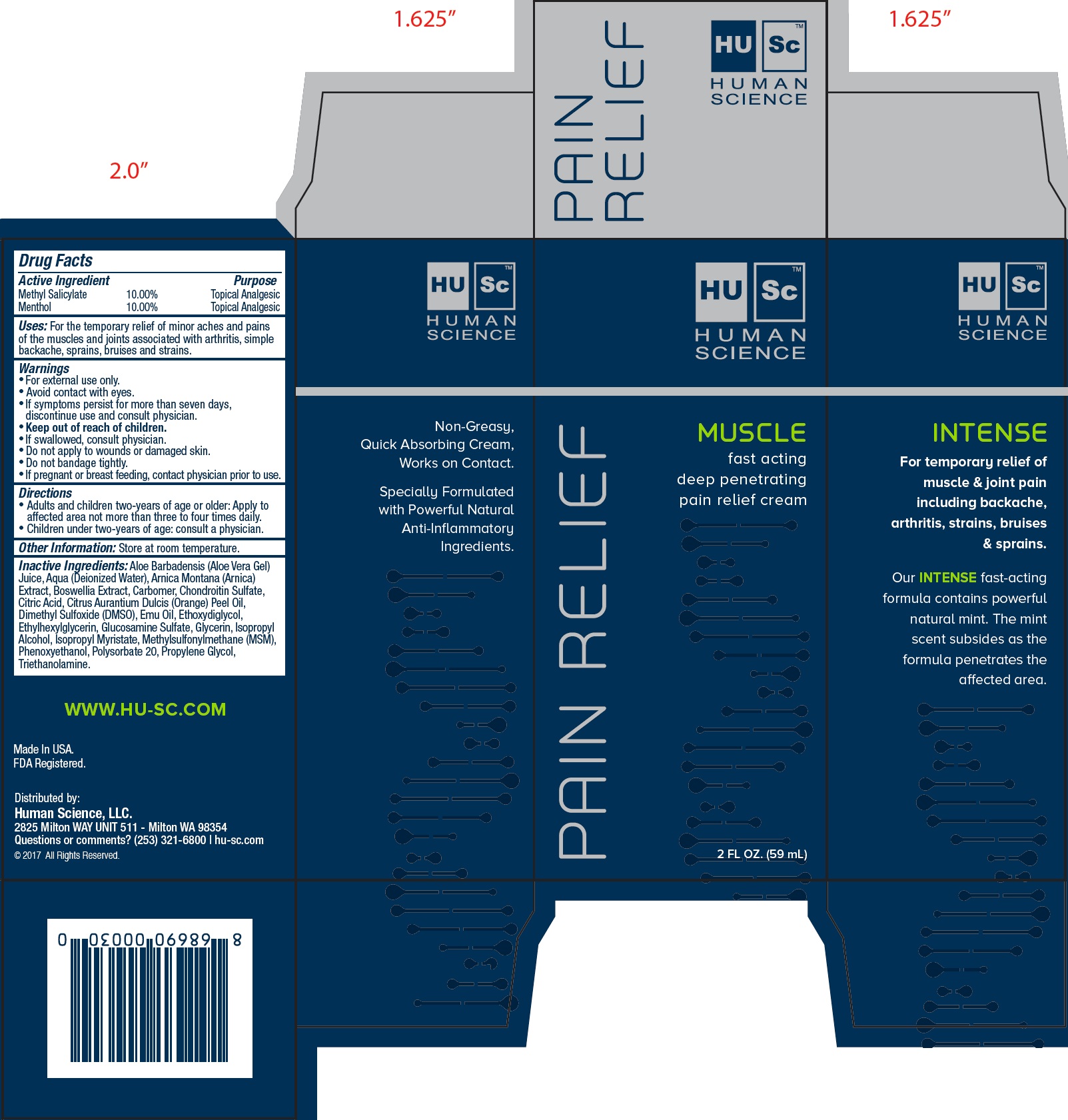 Pill image for Human Science Muscle Pain Relief