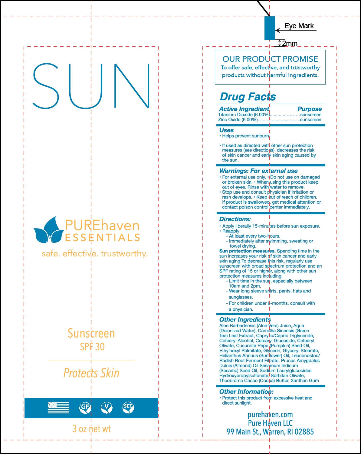Pill image for Pure Haven Essentials Spf-30
