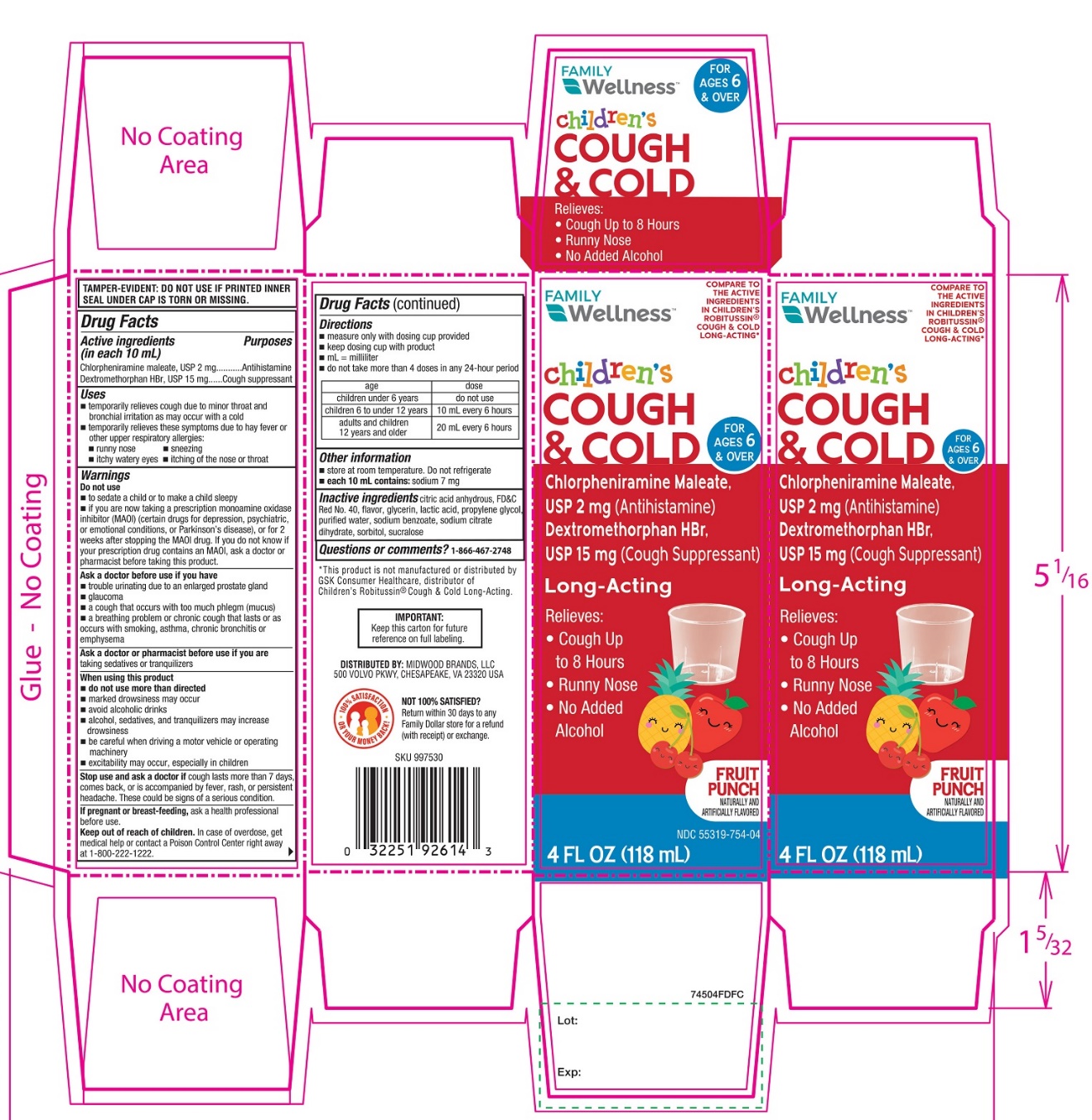 Pill image for Family Dollar Children’s Cough & Cold