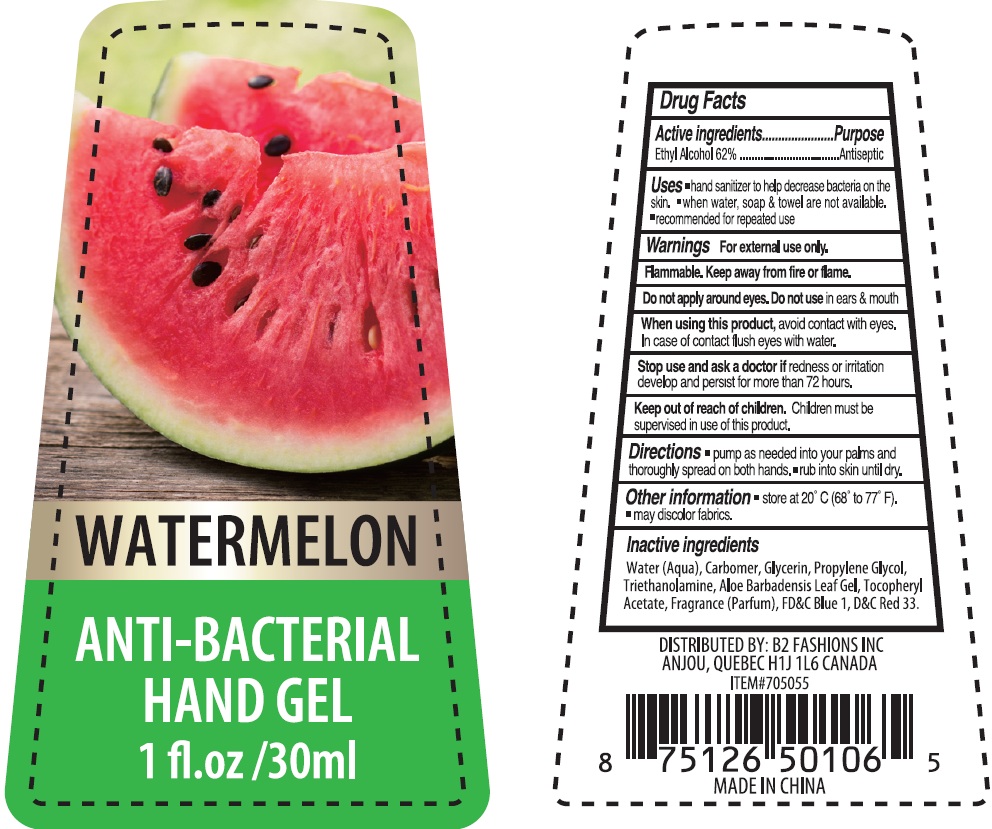 Pill image for Watermelon Anti-bacterial Hand Sanitizer