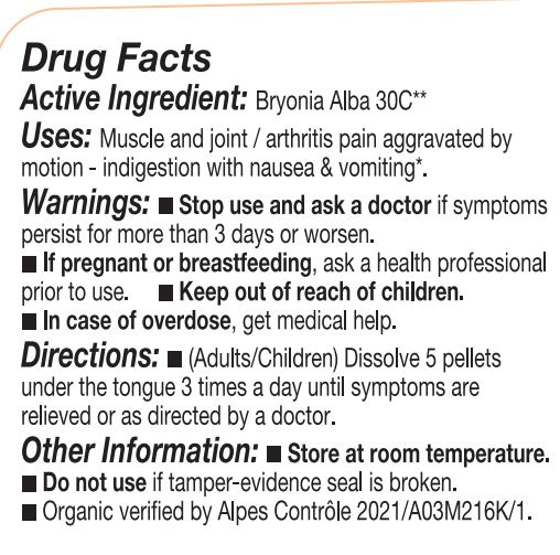 Pill image for sevene usa (as pld) - bryonia alba 30c (76472-1135)