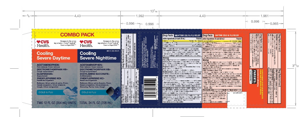 Pill image for Cvs Daytime & Nighttime Cold & Flu Combo Pack