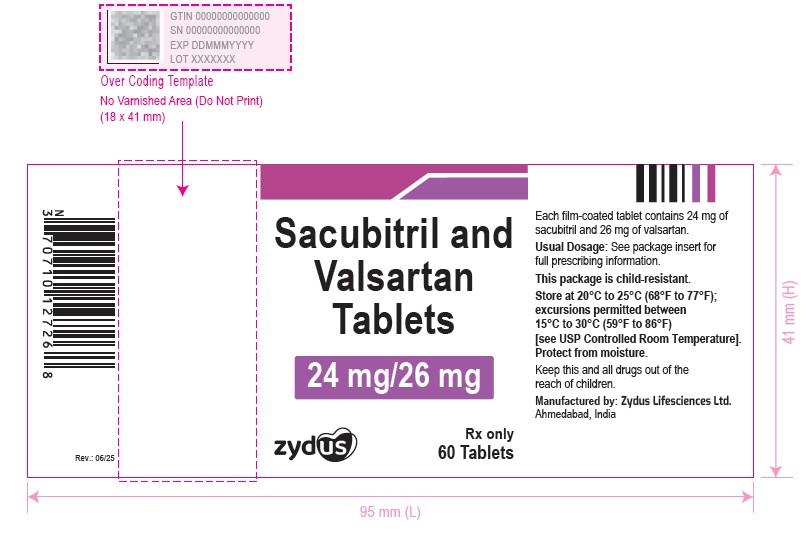 Pill image for Sacubitril And Valsartan Tablets