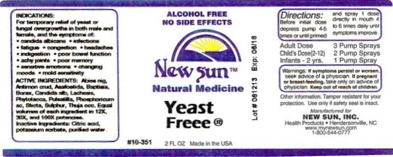 Pill image for Yeast Freee