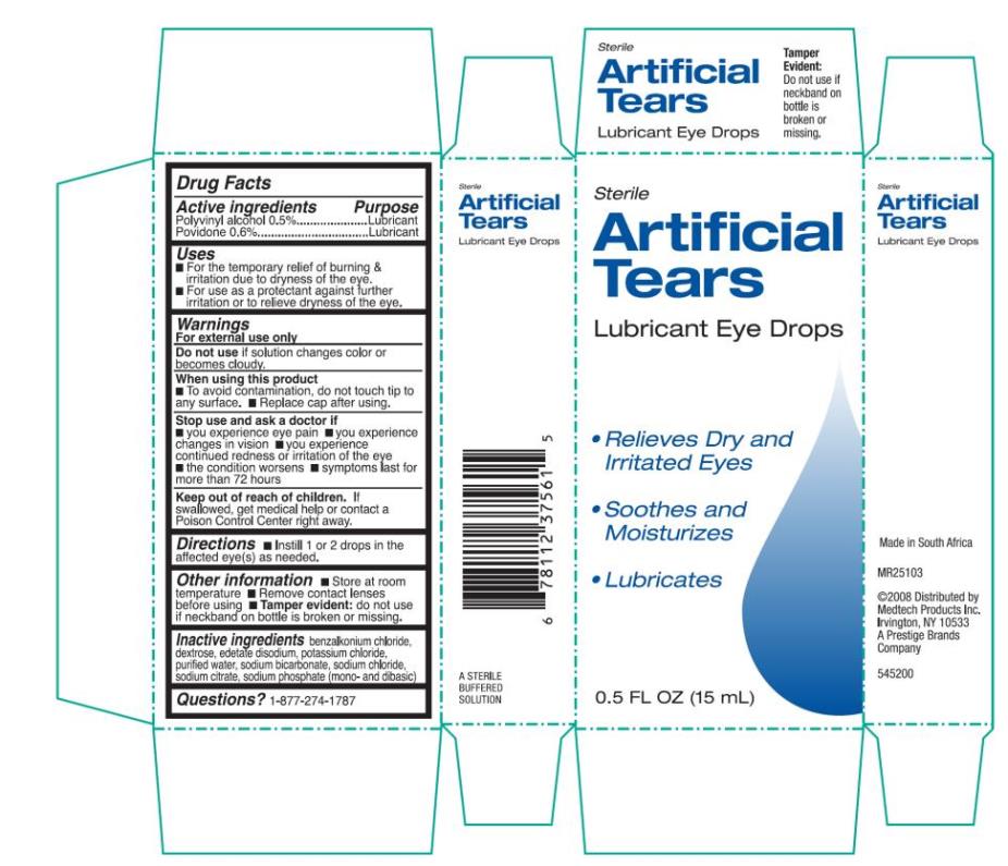 Pill image for Artificial Tears Lubricant Eye Drops