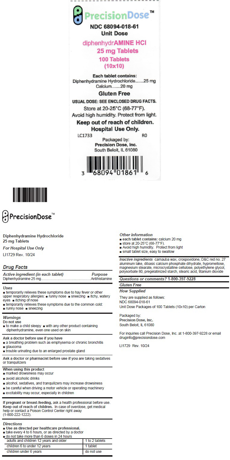 Pill image for Diphenhydramine Hydrochloride