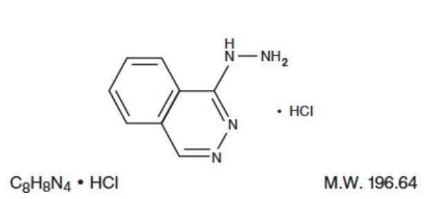 Pill image for Hydralazine Hydrochloride Injection, Usp