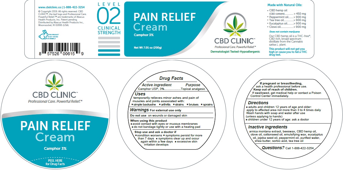 Pill image for Cbd Clinic Pain Relief - Level 2
