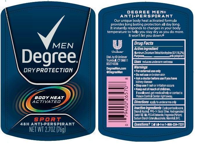 Pill image for Degree Men Dry Sport Antiperspirant Deodorant