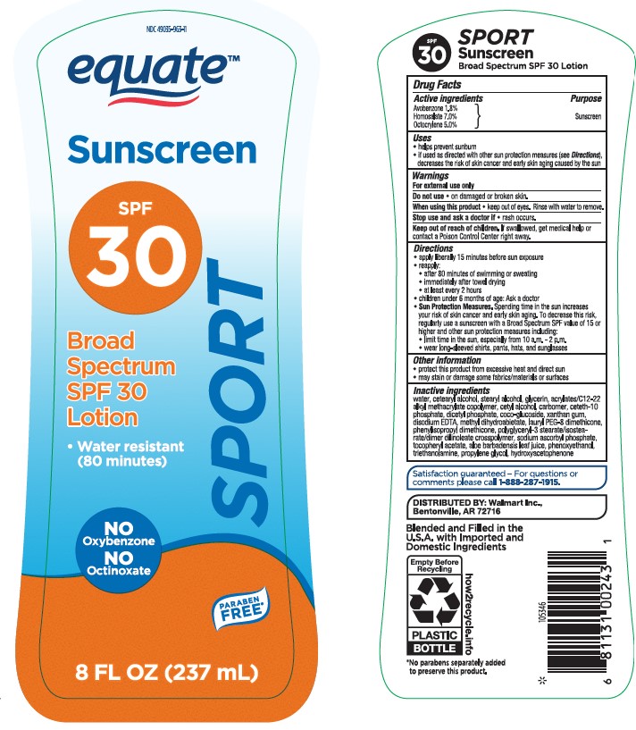 Pill image for Equate Sunscreen Sport Broad Spectrum Spf 30 Lotion