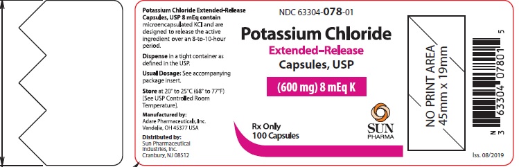 Pill image for These Highlights Do Not Include All The Information Needed To Use Potassium Chloride Extended-release Capsules Safely And Effectively. See Full Prescribing Information For Potassium Chloride Extended-release Capsules.